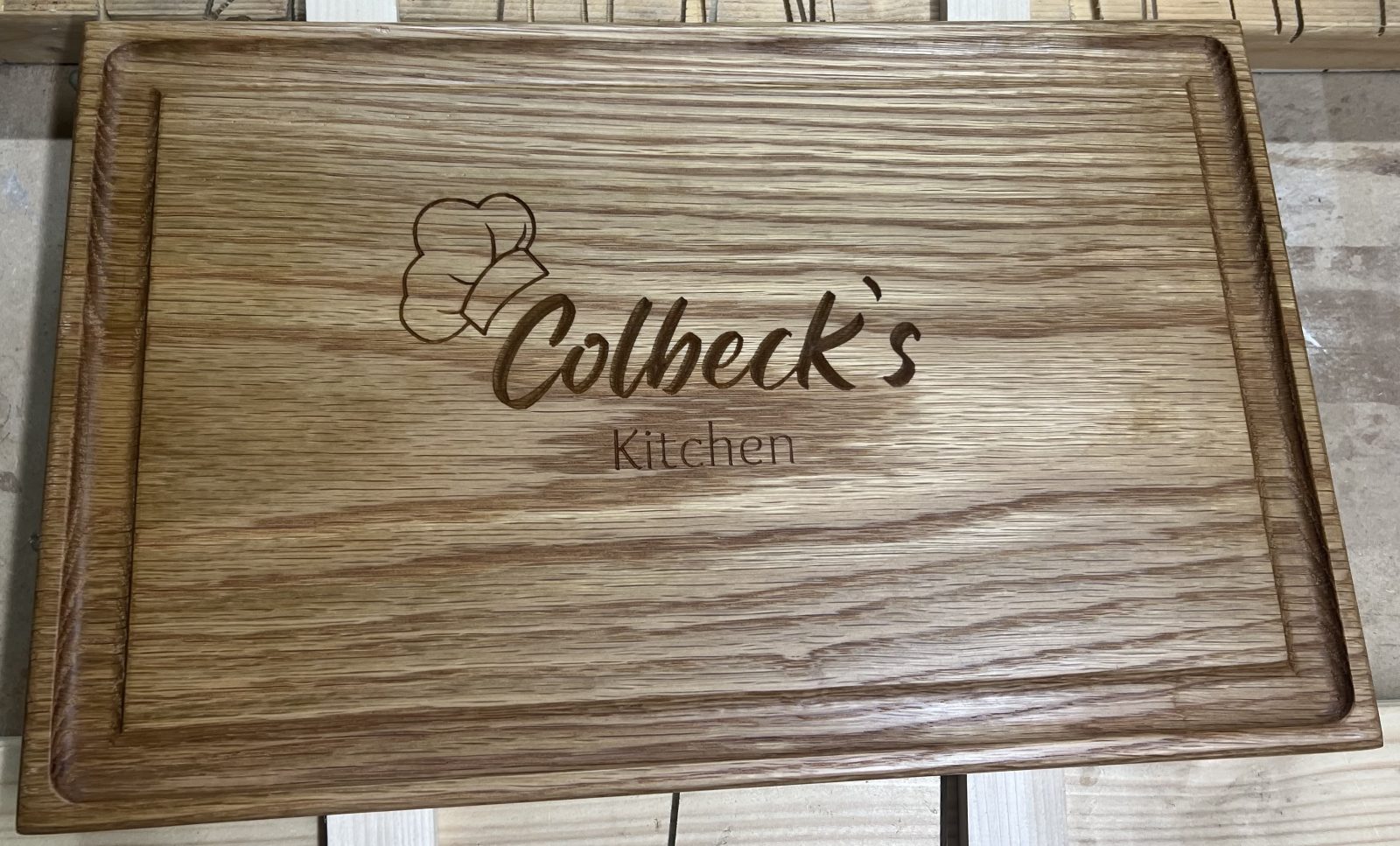 From Raw Oak to a Treasured Gift: How We Handcraft Our Personalised Chopping Boards