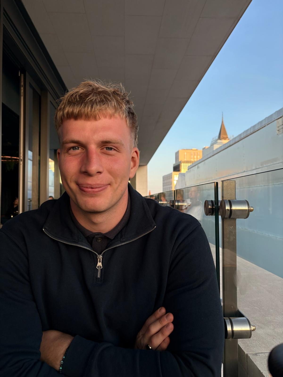 Bryn, apprentice carpenter and joiner at KMP Carpentry & Joinery, learning traditional woodworking and CNC machining in Cambridgeshire.