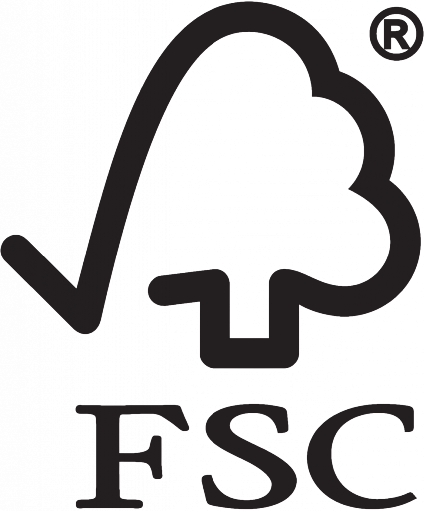 FSC certified badge for KMP Carpentry and Joinery.